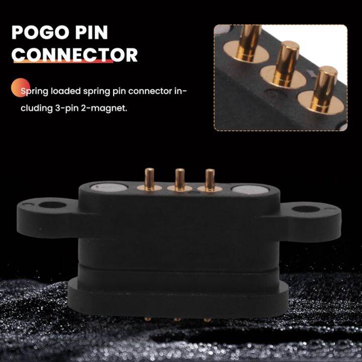 5-pairs-spring-loaded-magnetic-pogo-pin-connector-3-positions-magnets-pitch-2-3mm-through-holes-male-female-probe