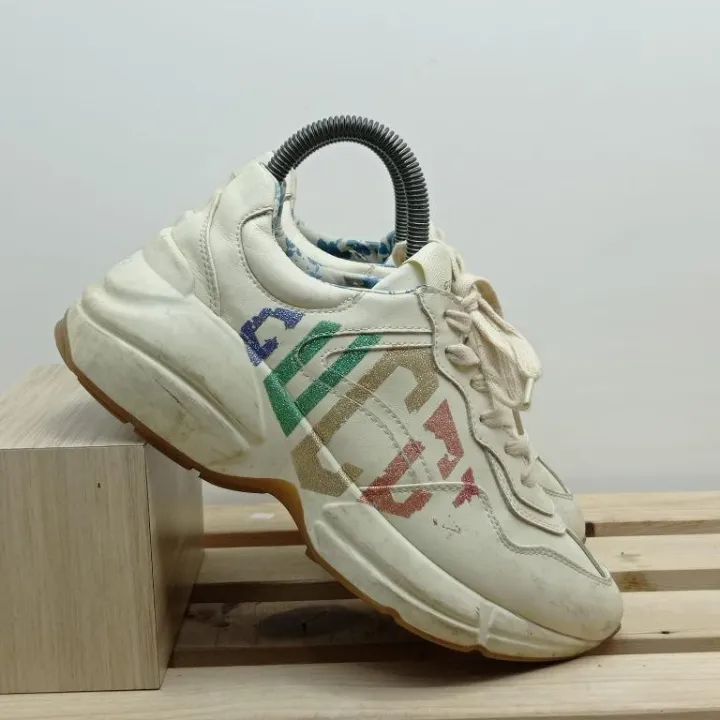 gucci rhyton trainers