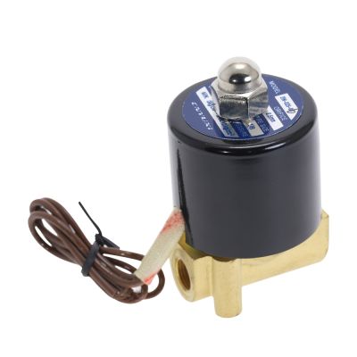1/8 quot; Brass Electric Solenoid Valve DC12V DC24V AC220V 110V Normally Closed 2W 025 06 Solenoid Pneumatic Valve for Water Oil Air