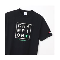 CHAMPION MEN - JP เสื้อยืดแขนสั้นผู้ชาย-ไซส์เอเชีย SHORT SLEEVE T-SHIRT  C3-X342-090