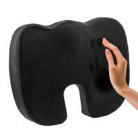 AUTOYOUTH Orthopedic Comfort Memory Foam Seat Cushion Office Chair Wheelchairs and Car Seat Pads For Coccyx Lower Back Support