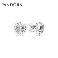 ป้ายส่องแสง 925 เงินสเตอร์ลิง ต่างหูสตั๊ดดรอปแบบเรียบๆ แพนโดร่า PANDORAˉ Shining Sign 925 Silver Simple Stud Earrings Stud earrings Drop earrings Women Jewelry pandoraˉ charm