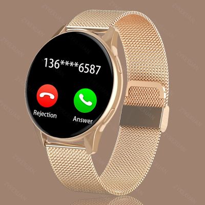 ZZOOI 2022 New Women Smart watch Men HD Color Screen Full touch Fitness Tracker Bluetooth Call Smart Clock Ladies Smart Watch Women