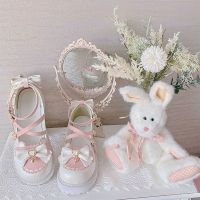 2021 New Kawaii Lolita Cute Bow Girl Japanese Style JK Uniform Mary Jane Women Shoes Cartoon Cosplay Princess Round Head Footwea