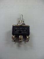 ✖✣ 10 pieces 6-Pin Toggle DPDT ON-OFF-ON Momentary Switch 15A 250V