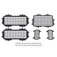 for MN D90 D99S MN99S 1/12 RC Car Upgrade Parts Rear Side Metal Stereoscopic Window Mesh Protective Net Accessories