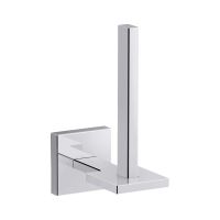 KOHLER Square vertical toilet tissue holder ที่ใส่กระดาษชำระแนวตั้ง รุ่น Square สีโครเมี่ยม K-23289X-CP