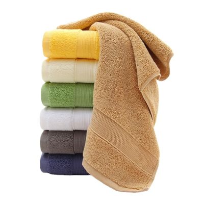 【jw】✒﹍  Cotton washcloth Large of homestay hotel break out thickened absorbent towel