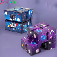 LS【ready Stock】2X2 Infinite Magic Cube Infinite Flipping Fingertip Speed Cube Decompression ของเล่นเพื่อการศึกษา1【cod】