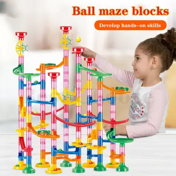 Ball maze best sale building blocks