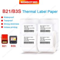 Niimbot B1/B21/B203/B3S White Label Printing Paper Thermal Label Paper Clothing Tag Commodity Price Food