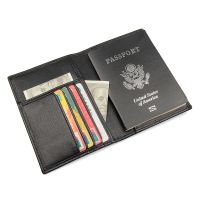 SIKU mens leather passport case handmade coin purses holders famous brand passport cover Card Holders