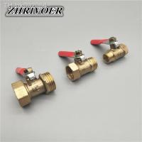 ✸ Pneumatic 1/8 1/4 3/8 1/2 BSP Female/Male Thread Mini Ball Valve Brass Connector Joint Copper Pipe Fitting Coupler Adapter