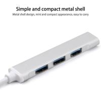 USB 3.0 Type-C HUB 4 Port Multi Splitter Power Adapter For Four One OTG For Macbook TypeC Station Docking E9W8