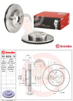 09 B626 10 จานเบรค ล้อ F (ยี่ห้อ BREMBO) รุ่น Std TOYOTA Vigo smart cab 4x2 ปี 2008-&amp;gt; /TOYOTA Revo 4x2 ธรรมดา ปี 2015-&amp;gt;