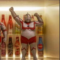 【Ready】? Spoof Fafu Fat House Raising Middle Finger Fat Ultraman Ruins Childhood Ornament Toy Ornament as a Gift for Boyfriend