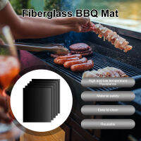 【คลังสินค้าพร้อมใหม่】Zir Mall Original 5Pcs BBQ Grill Mat บาร์บีคิว Outdoor Baking Non-Stick Pad แผ่นทำอาหารแบบใช้ซ้ำได้สำหรับงานปาร์ตี้ PTFE Grill Mat เครื่องมือเหมาะสำหรับการตั้งแคมป์หรือสวนสาธารณะบาร์บีคิว