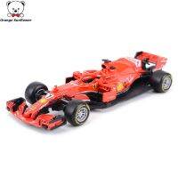 Bburago 1:43 2018ทีม Ferrari SF71H #5 #7 F1รถแข่งรถฟอร์มูลาแบบคงที่รถหล่อตายโมเดลรถของเล่นสะสม