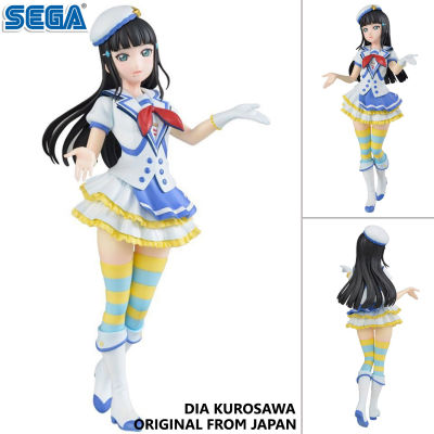 Figure ฟิกเกอร์ งานแท้ 100% Sega จาก Love Live Sunshine เลิฟไลฟ์ ซันไชน์ ปฏิบัติการล่าฝันสคูลไอดอล Dia Kurosawa คุโรซาว่า ได Aozora Jumping Heart Ver Original from Japan Anime อนิเมะ การ์ตูน มังงะ คอลเลกชัน ของขวัญ New Collection Doll ตุ๊กตา Model โมเดล