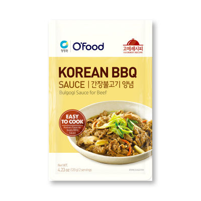 สินค้ามาใหม่! โอฟู้ด โคเรียนซอสบาร์บีคิว 120 กรัม OFood Korean BBQ Sauce 120g ล็อตใหม่มาล่าสุด สินค้าสด มีเก็บเงินปลายทาง