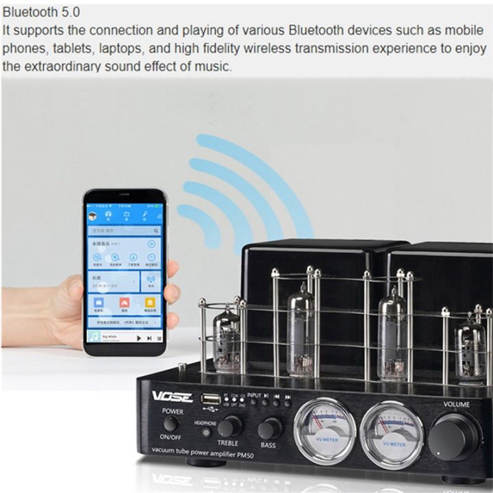 vose-pm50-bluetooth-tube-amplifier-bluetooth-connection-top-hif-power-amplifier-treble-bass-tube-integrated-power-amplifier