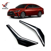 สำหรับ2023 Toyota Yaris Ativ Vios Front Racing Grille Trim Strip อุปกรณ์จัดแต่งทรงผม