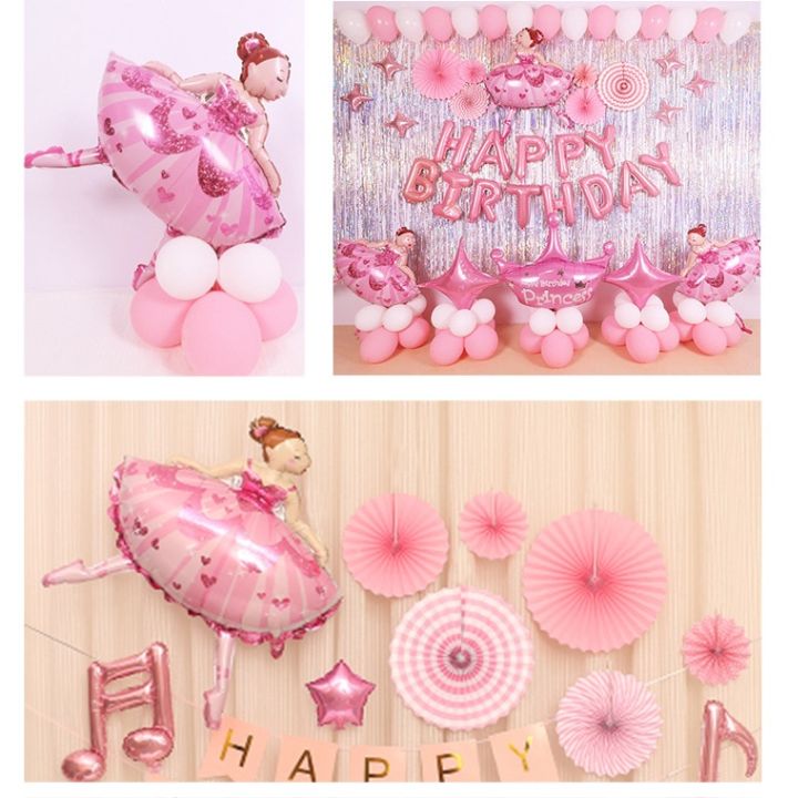 cartoon-dance-ballet-girl-aluminum-film-balloon-birthday-party-decorative-articles-aluminum-foil-balloon-adhesives-tape