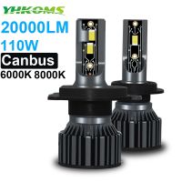 YHKOMS Car Lights Canbus H4 LED H7 20000LM H11 LED Lamp for Car Headlight Bulbs H1 H3 H9 9005 9006 HB3 HB4 5202 9007 H13 Fog 12V Bulbs  LEDs  HIDs