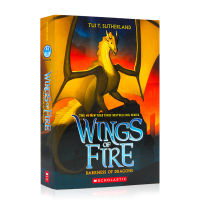 Fire wings of fire #10 darkness of dragons original English novel fantasy magic adventure story book chapter Bridge Book Tui T. Sutherland paperback