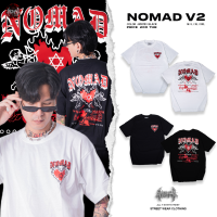 แขนสั้นคอกลมสตรีม nomad v.2