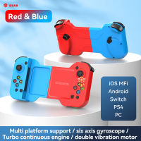 โทรศัพท์มือถือ Gamepad บลูทูธเข้ากันได้5.0ควบคุมเกมไร้สายจอยสติ๊กหดเข้ากันได้สำหรับ Ios/android