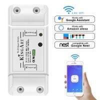 [HOT ZHKKZZLWWG 510] สมาร์ท WiFi Circuit Breaker เปิด/ปิดรีโมทคอนโทรลโดย EWeLink Control พร้อม EchoEcho DotTAP แหล่งจ่ายไฟ90V-250V AC