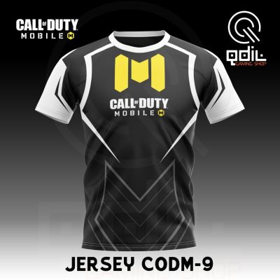 (Pre Order) GAMING CODM 9 Wall OF DUTY MOBILE T-Shirt Full Sublimation 3D Print T-Shirt Summer Short Sleeve Tee