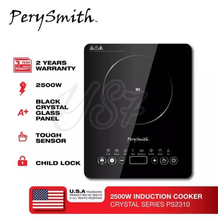 [READY STOCK] PerySmith Induction Cooker PS2310 2500W Lazada