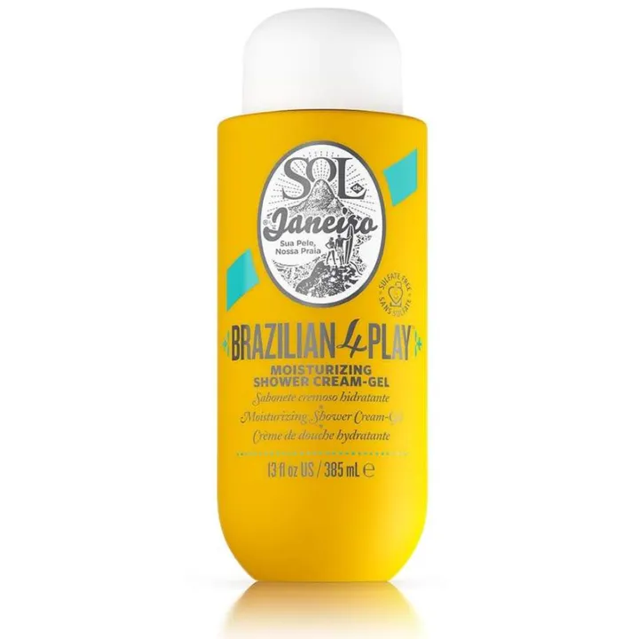 Sol de Janeiro Brazilian 4 Play Moisturizing Shower Cream-Gel 90ml/ 380ml (Brazilian 4 Play/Bom Dia) Sol de Janeiro Brazilian 4 Play Moisturizing Shower Cream-Gel 90ml/ 380ml (Brazilian 4 Play/Bom Dia)