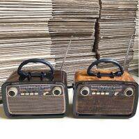 สินค้าขายดี!!! เครื่องเดียวครบ วิทยุวินเทจ วิทยุบลูทูธ MP3 รุ่น CC-901BT M21 มีมอก. ต่อบลูทูธ/USB/TF Card มีไฟฉาย สายไฟ ถ่านชาร์จถอดได้