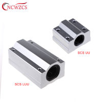 Linear Motion Ball แบริ่งบล็อก Bushing SCS8UU SCS10UU SCS12LUU SCS16LUU SCS20LUU Linear Shaft CNC 3D ชิ้นส่วนเครื่องพิมพ์-Sediue