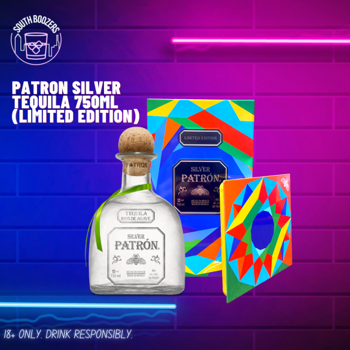 Patron Silver Tequila Limited Edition Tin Can 750ml Lazada PH