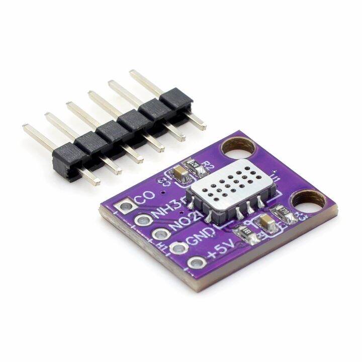 MICS-6814 Gas Sensor Carbon Monoxide CO VOC NO2 NH3 Nitrogen Oxygen Air ...