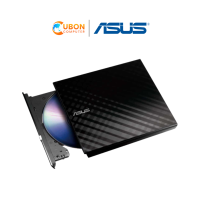 ASUS OPTICAL DRIVE EXTERNAL SLIM DVD-RW SDRW-08D2S-U LITE ประกันศูนย์ ASUS 1 ปี