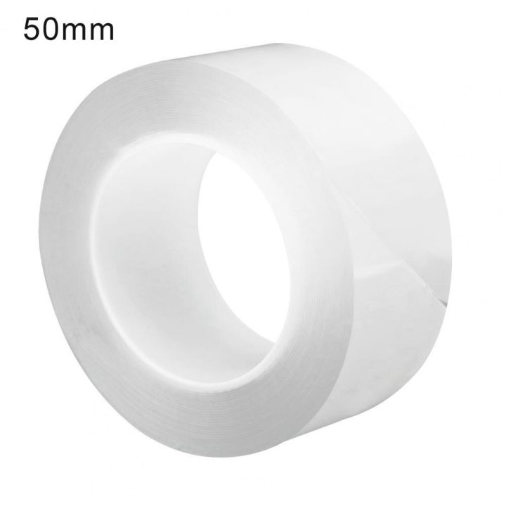 300cm-transparent-adhesive-tape-good-adsorption-traceless-waterproof-tailorable-double-sided-tape-kitchen-adhesives-adhesives-tape