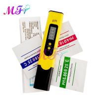 High Accuracy 0.01 Digital PH Meter Tester for Water Food Aquarium Pool Pocket Size PH Tester Large LCD 0-14PH With Battery Inspection Tools