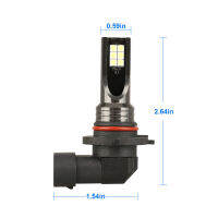 [COD] โดยตรง 9005 9006 12SMD 110W LED ไฟตัดหมอก ไฟหน้ารถ DC12V-24V