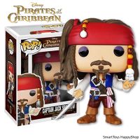 POP! Disney Pirates Of The Caribbean 172 Captain Jack Sparrow Bobble Head ฟิกเกอร์โมเดลแจ็คสแปร์โร่รุ่นพิเศษ