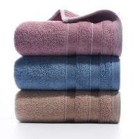 [COD] Factory wholesale bamboo fiber towel soft and thick adult face gift box one piece