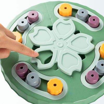 New Dog Puzzle Toys Slow Feeder Interactive Increase Puppy IQ Food Dispenser Slowly Eating NonSlip Bowl Pet Dog Training Game Toys