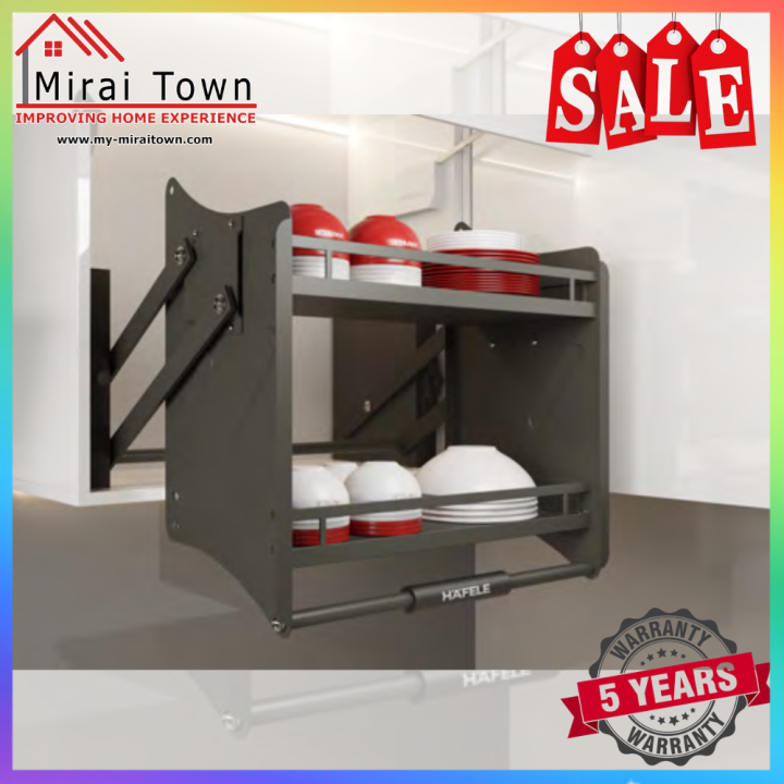 HAFELE Luxury Dish Rack Elevator Kitchen Organizers Storage Lazada