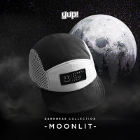 YUP! - หมวกวิ่ง Duckbill Cap  MOONLIT อัพเกรดเพิ่มลวดปีกหมวก  DARKNESS COLLECTION ระบายอากาศดี ของแท้ จำนวนจำกัด dkfj