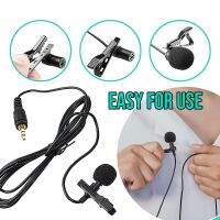 Clip-on Collar Tie Mobile Phone Lavalier Microphone Mic lavalier micro phone for Cell Phone Laptop