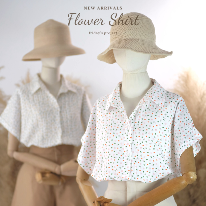 flower-shirt-เสื้อเชิ๊ตผ้าพิมพ์ลายดอกไม้สุดน่ารัก-รายละเอียดด้านล่างเพิ่มเติม